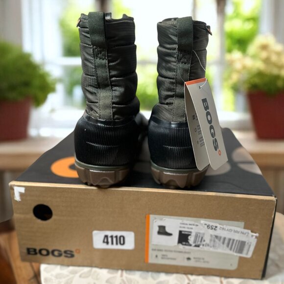 BOGS Classic Casual Winter Zip Women’s Waterproof Ankle Boot Olive/Black Size 9 - Picture 7 of 10